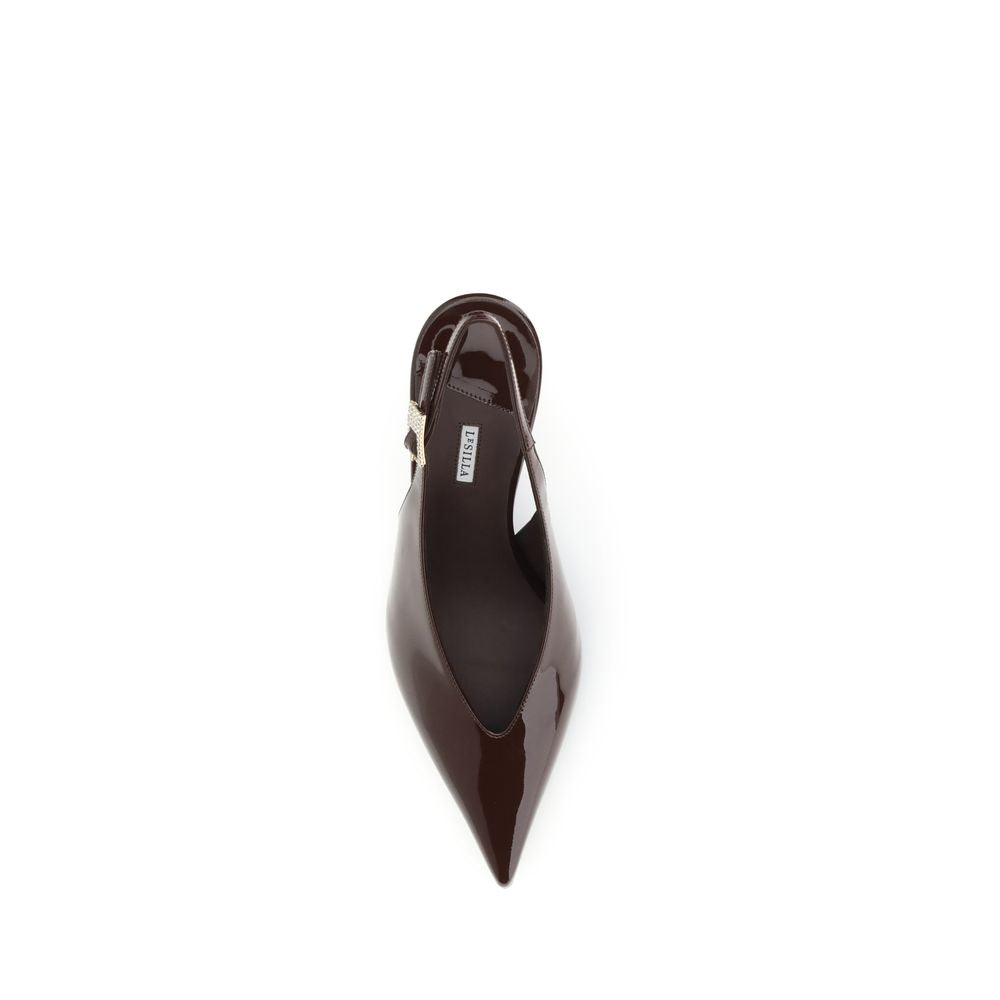 LE SILLA Clivage Décolleté Slingback Pumps