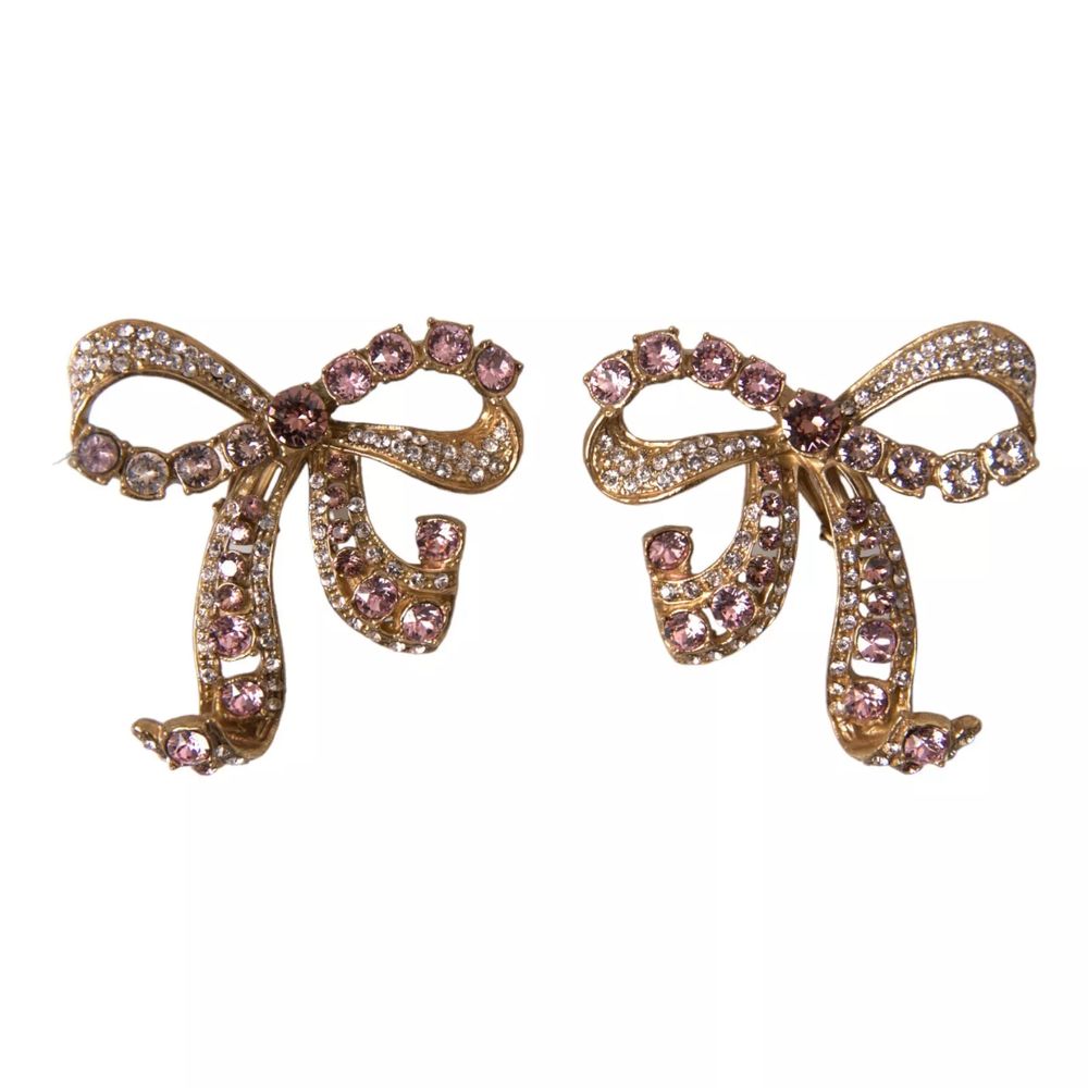 Dolce & Gabbana Bow Clip-On Earrings