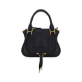 Black Calf Leather Bos Taurus Handbag