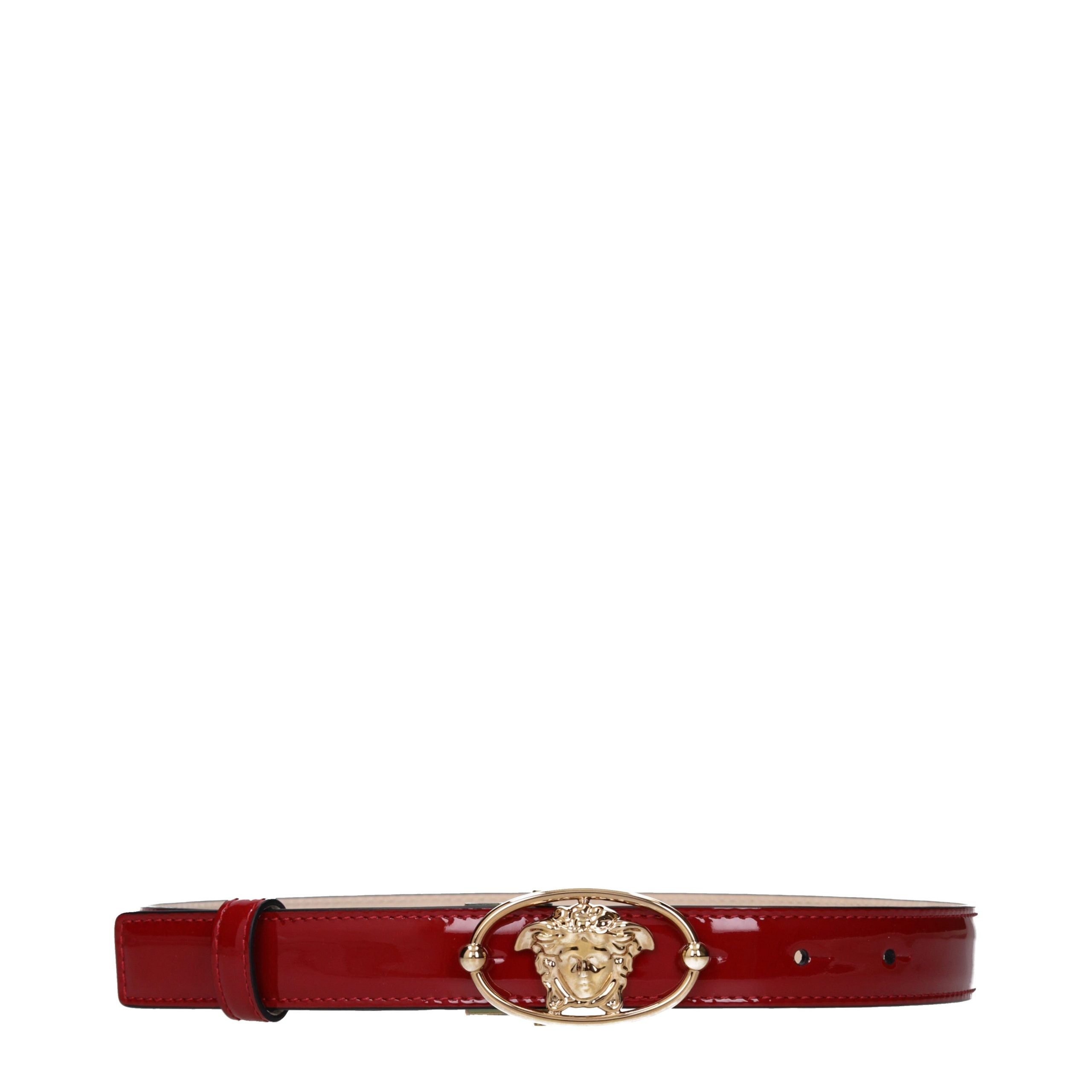 Versace Patent Leather Belt