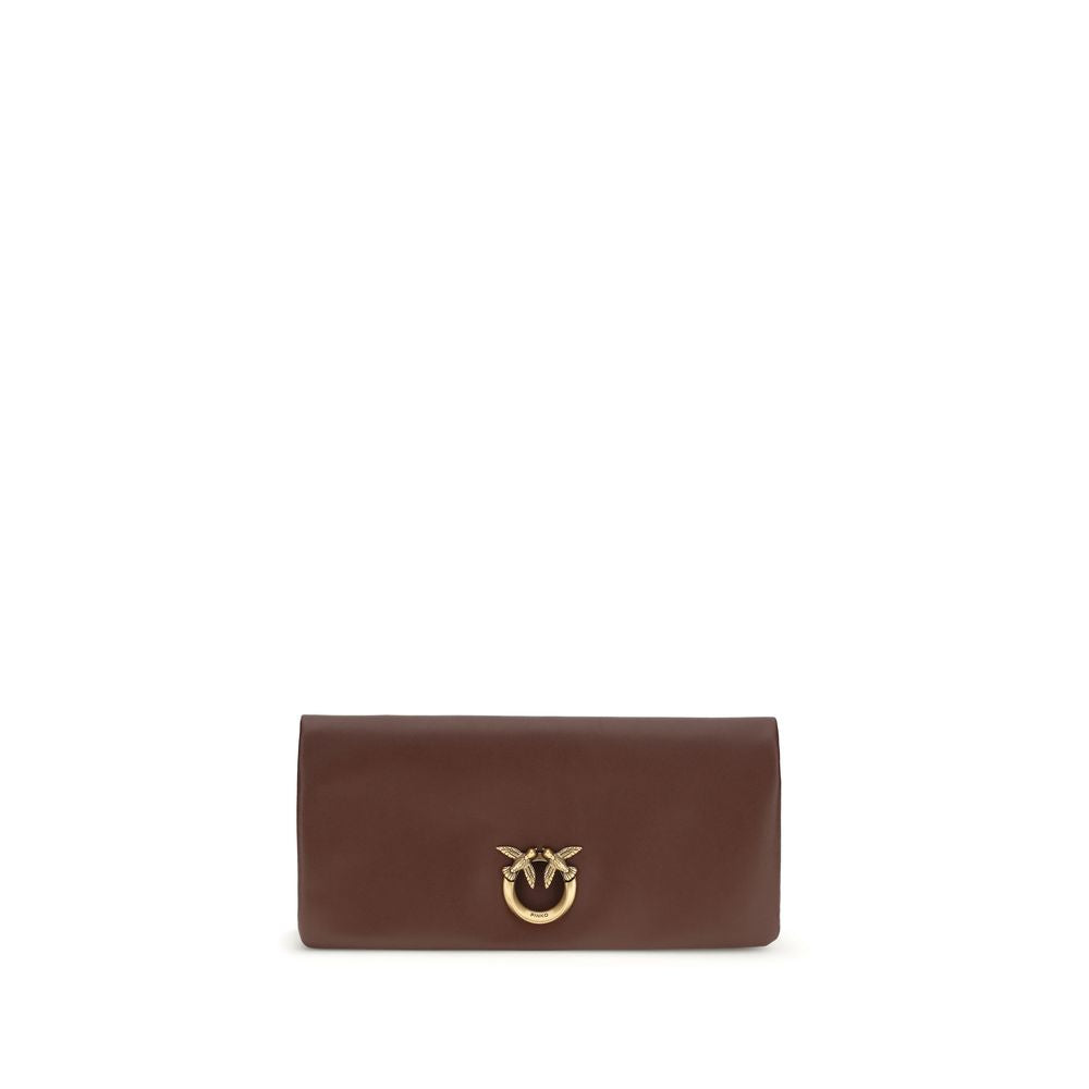 PINKO Love medium clutch