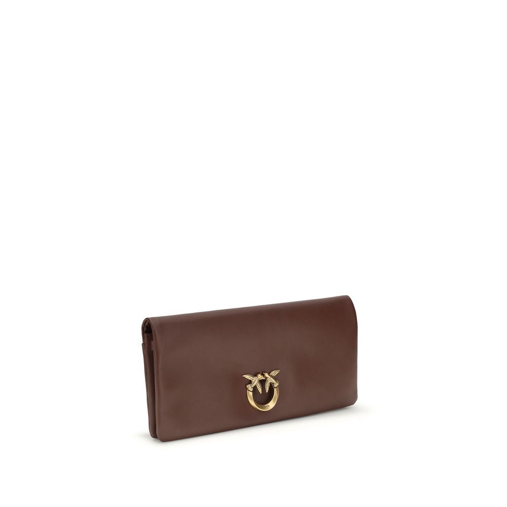 PINKO Love medium clutch