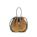 Brown Calf Leather Bos Taurus Backet Bag