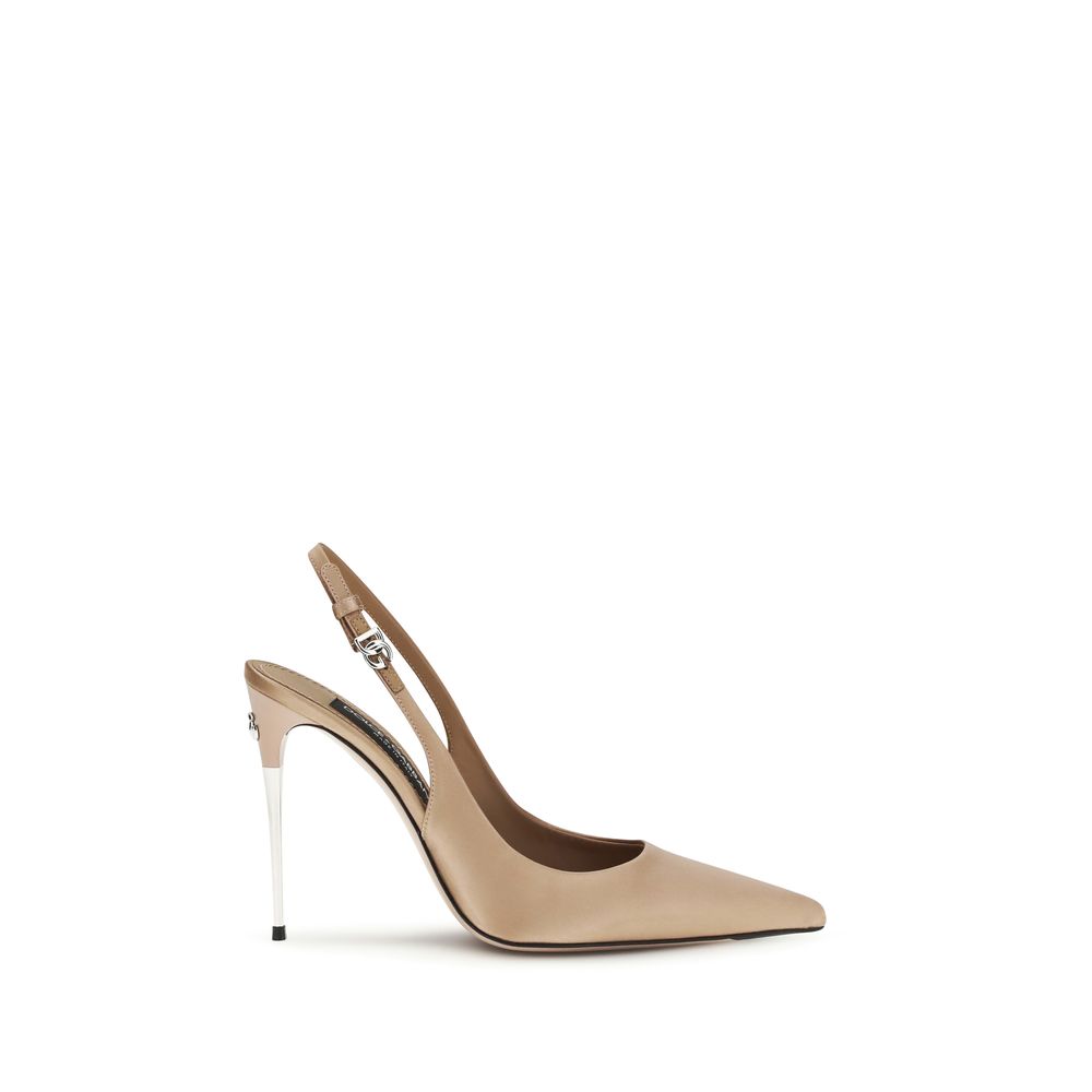 Dolce & Gabbana Lollo line Slingback Pumps