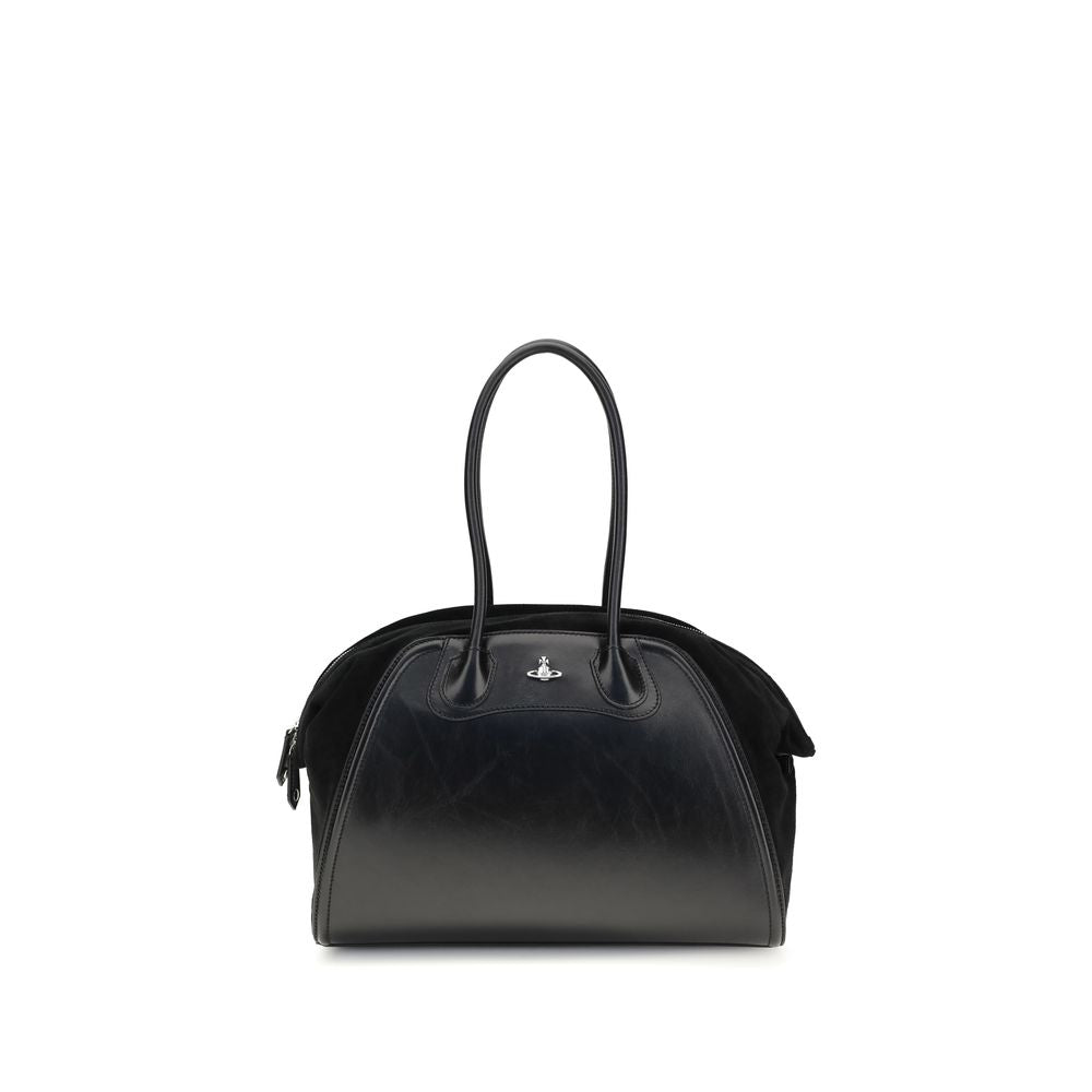 Sac à épaule en Cuir Noir