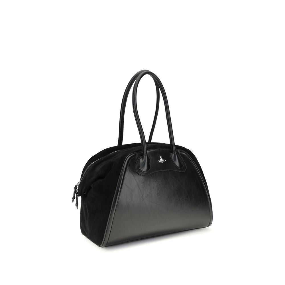 Sac à épaule en Cuir Noir