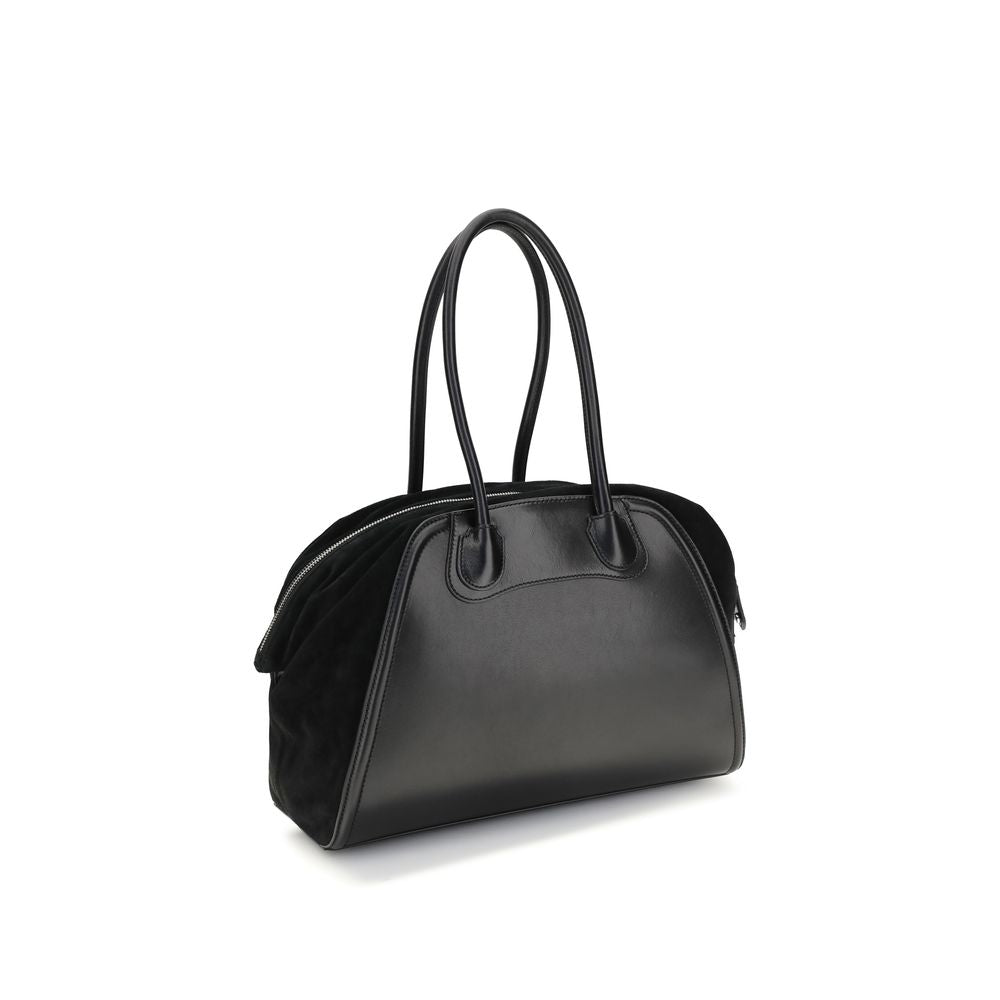Sac à épaule en Cuir Noir