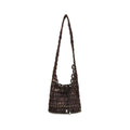 Sac à épaule en Bois Marron