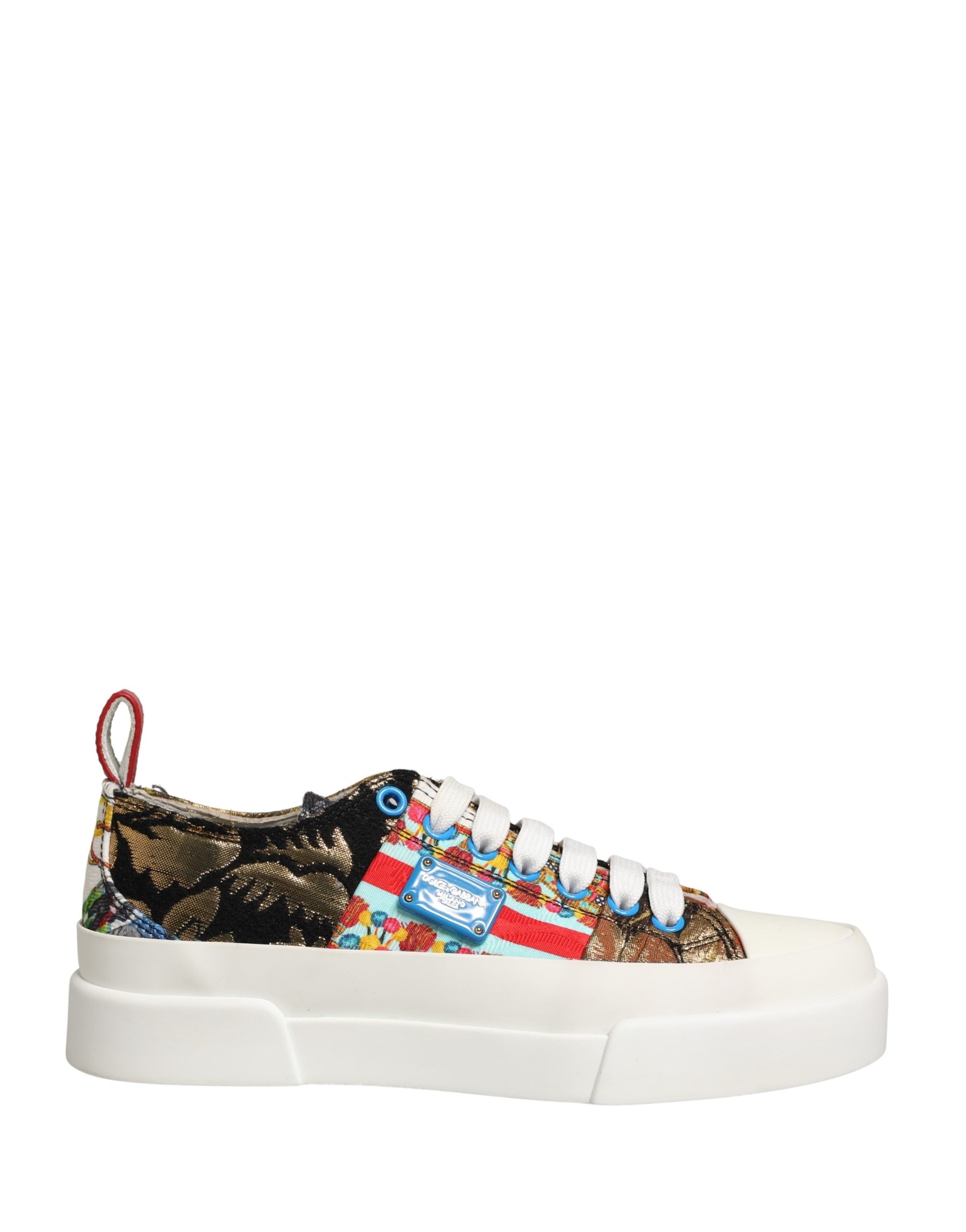 Dolce & Gabbana Patchwork Low-Top Sneakers