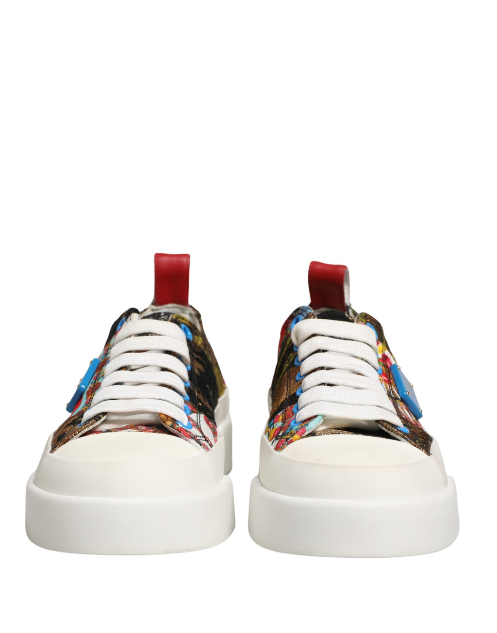 Dolce & Gabbana Patchwork Low-Top Sneakers