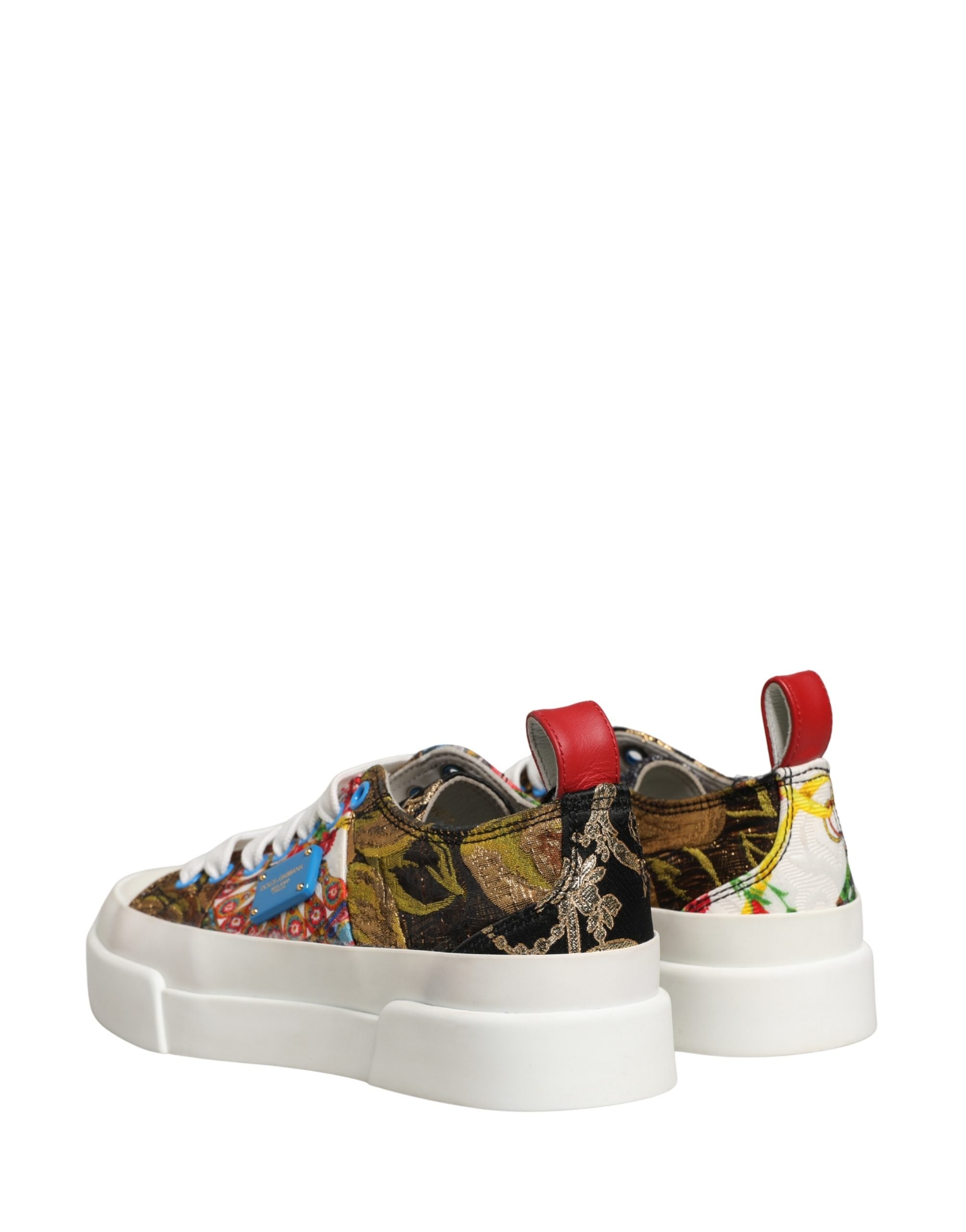 Dolce & Gabbana Patchwork Low-Top Sneakers