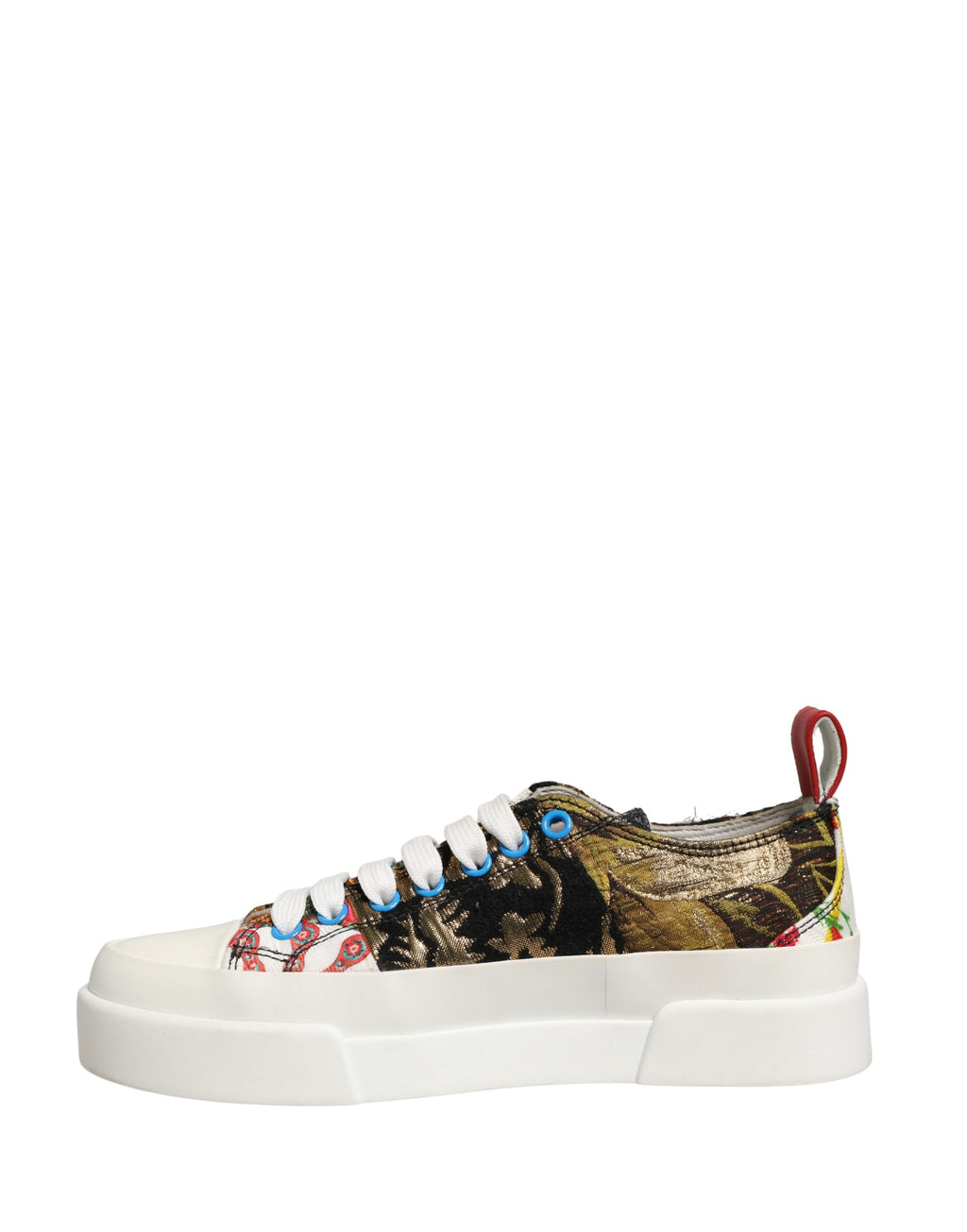 Dolce & Gabbana Patchwork Low-Top Sneakers