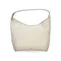 Bolso de cuero blanco para mujer