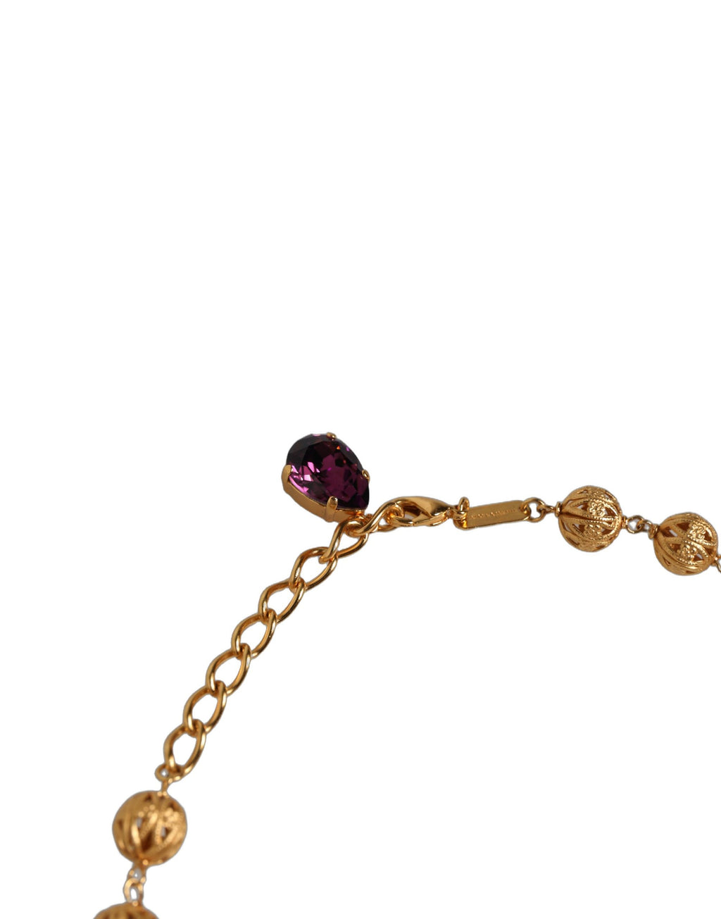 Dolce & Gabbana Floral Crystal Necklace