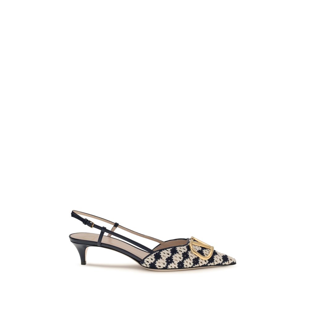 Valentino Garavani VLogo Signature Slingback Pumps