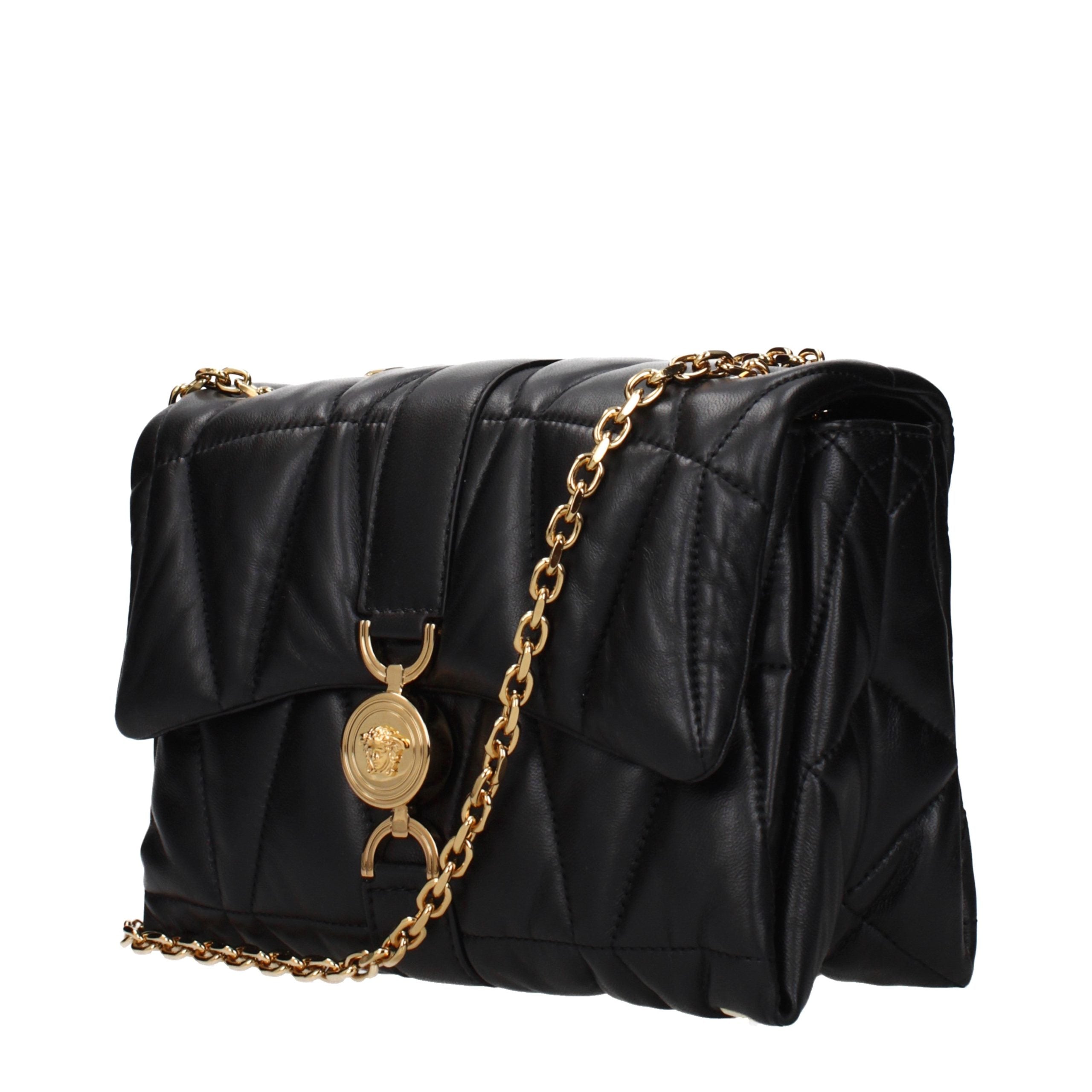 Sac à épaule en Cuir Noir
