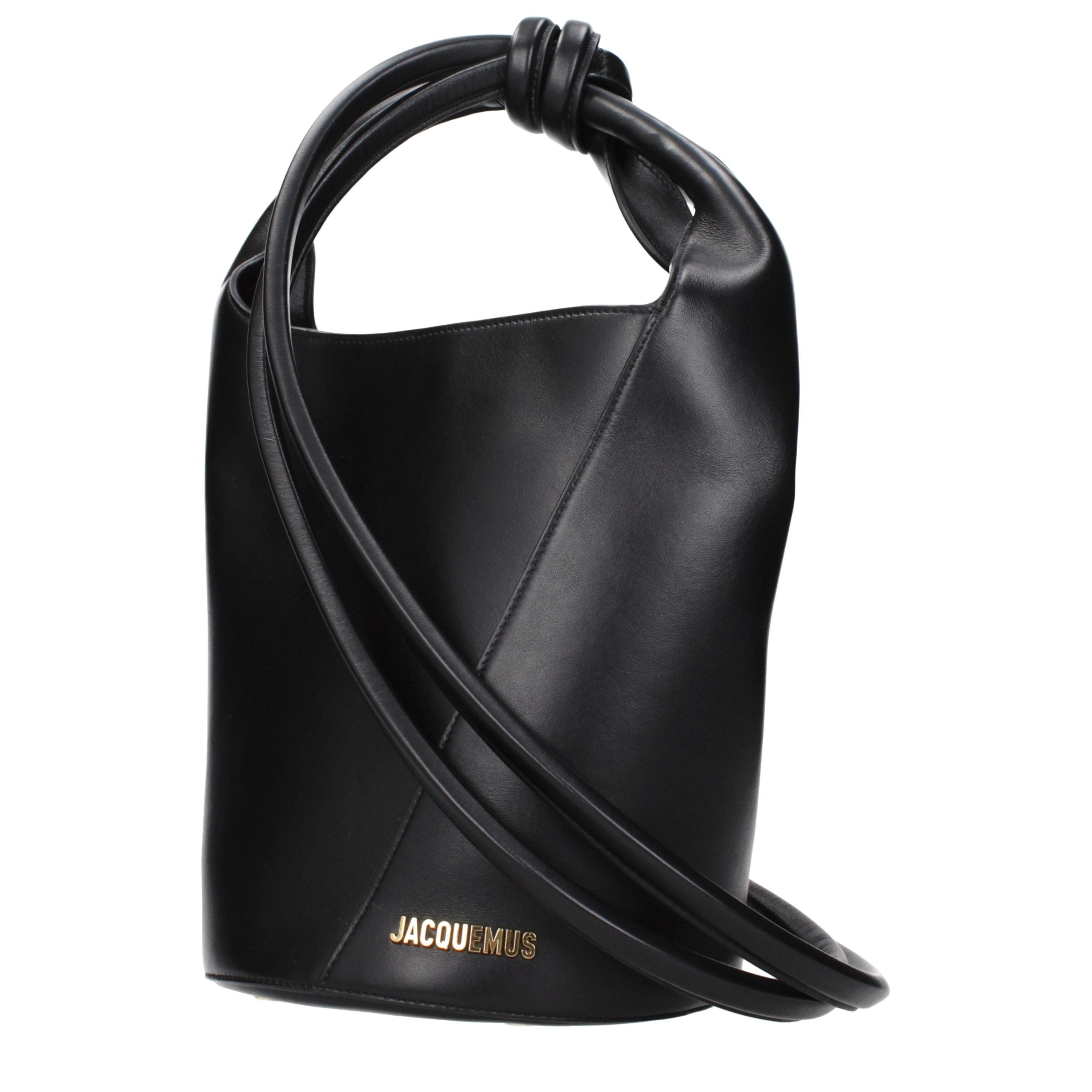 Black Leather Crossbody Bag