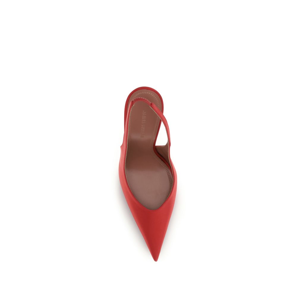 Amina Muaddi Anok Slingback Pumps