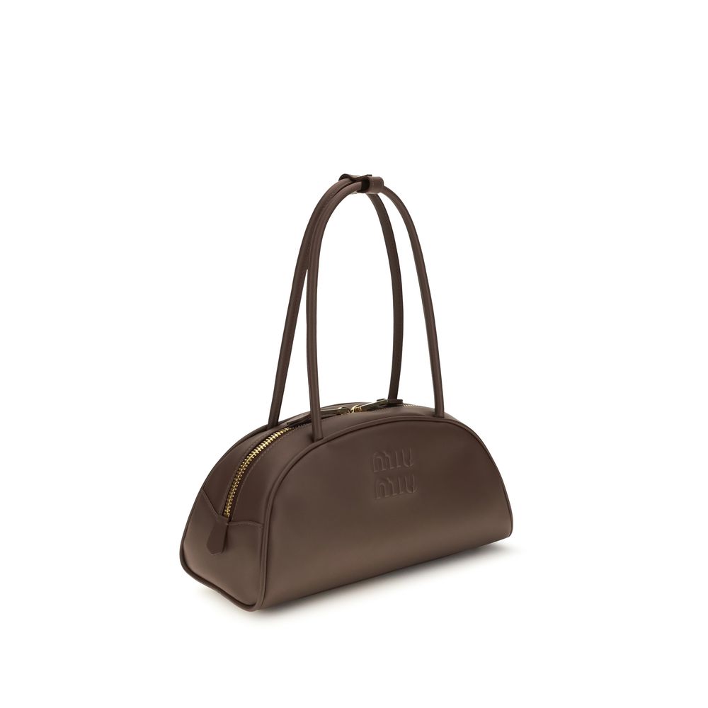 Brown Calf Leather Bos Taurus Handbag