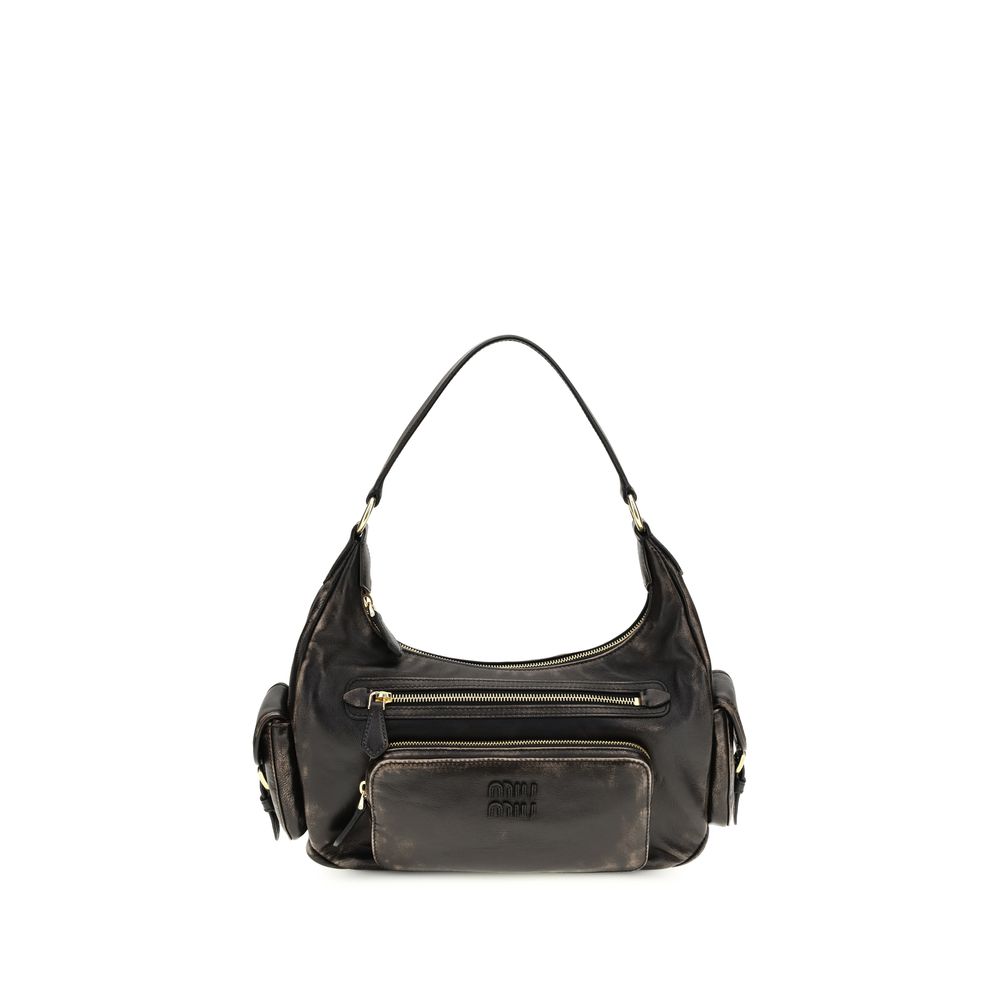 Brown Calf Leather Bos Taurus Shoulder Bag