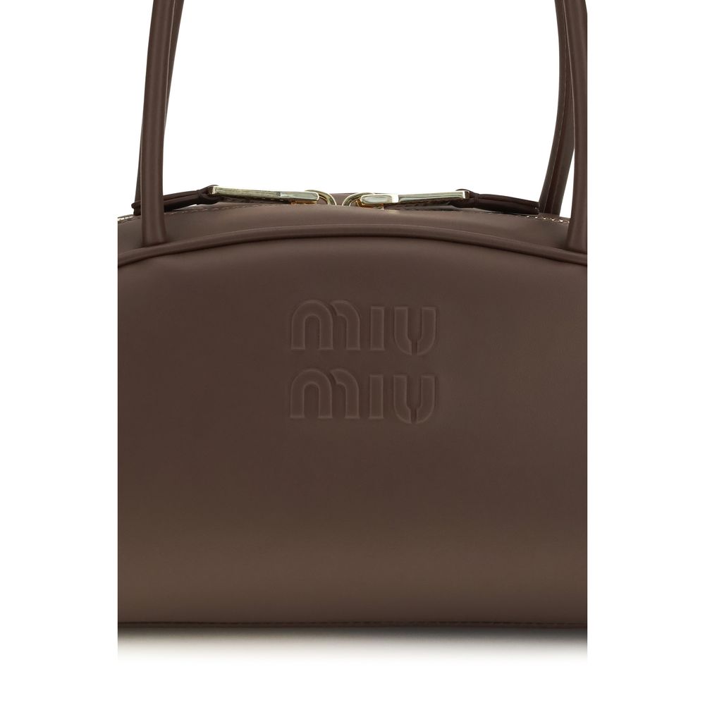 Brown Calf Leather Bos Taurus Handbag