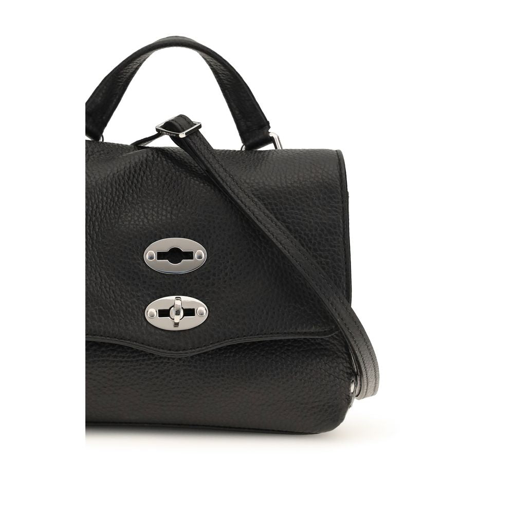 Black Calf Leather Bos Taurus Handbag