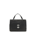 Black Calf Leather Bos Taurus Handbag