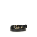 Black Calf Leather Belt