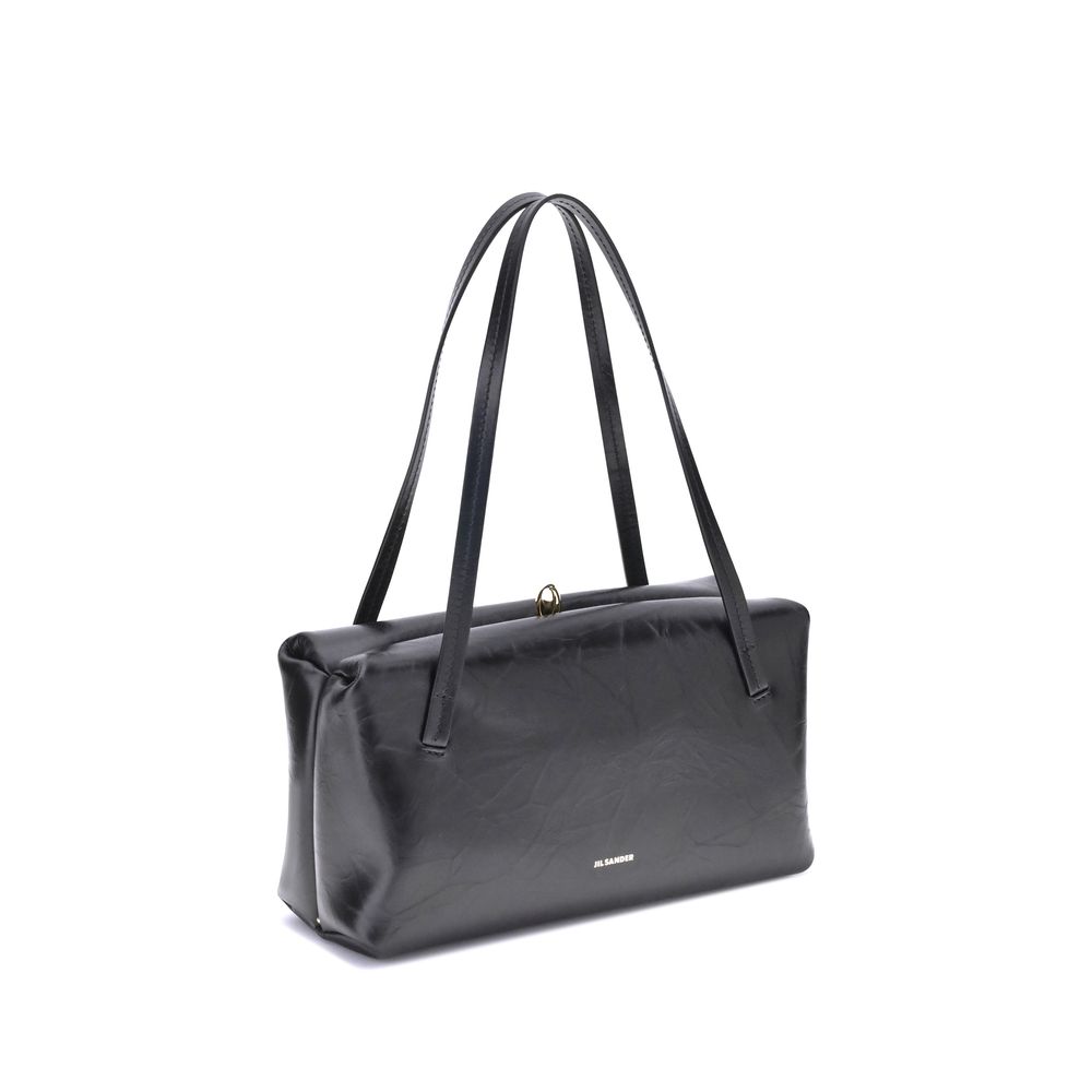 Black Calf Leather Bos Taurus Shoulder Bag