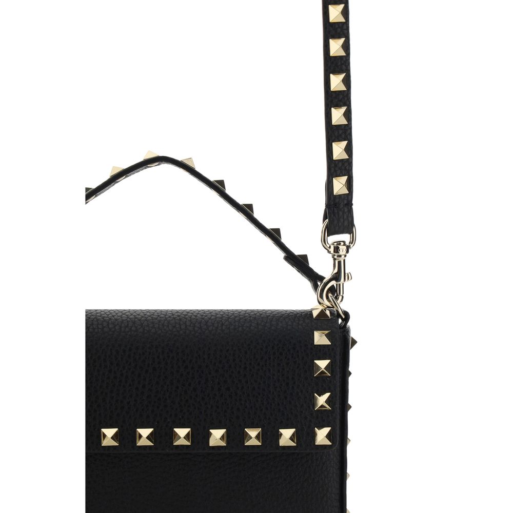 Black Calf Leather Bos Taurus Shoulder Bag