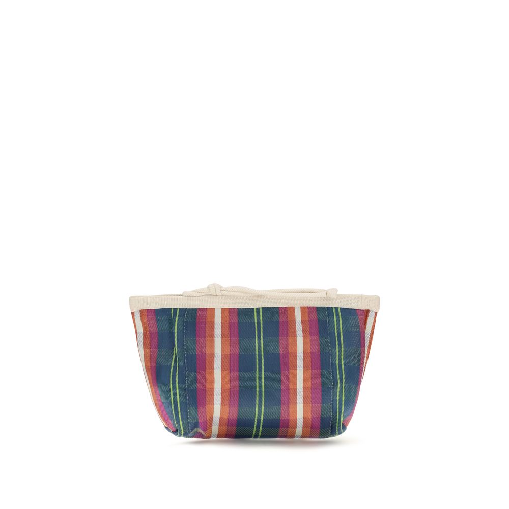 Multicolor Nylon Clutch Bag