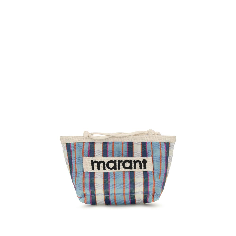 Multicolor Nylon Clutch Bag