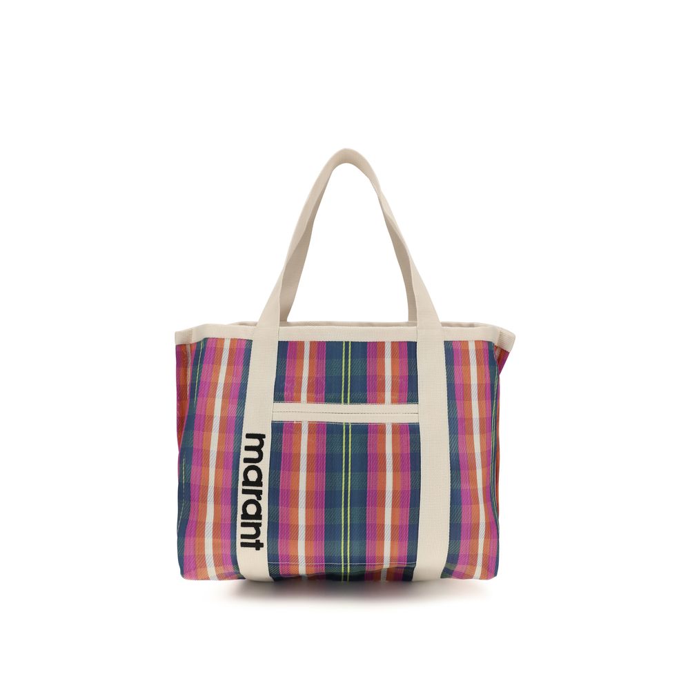 Multicolor Nylon Shoulder Bag