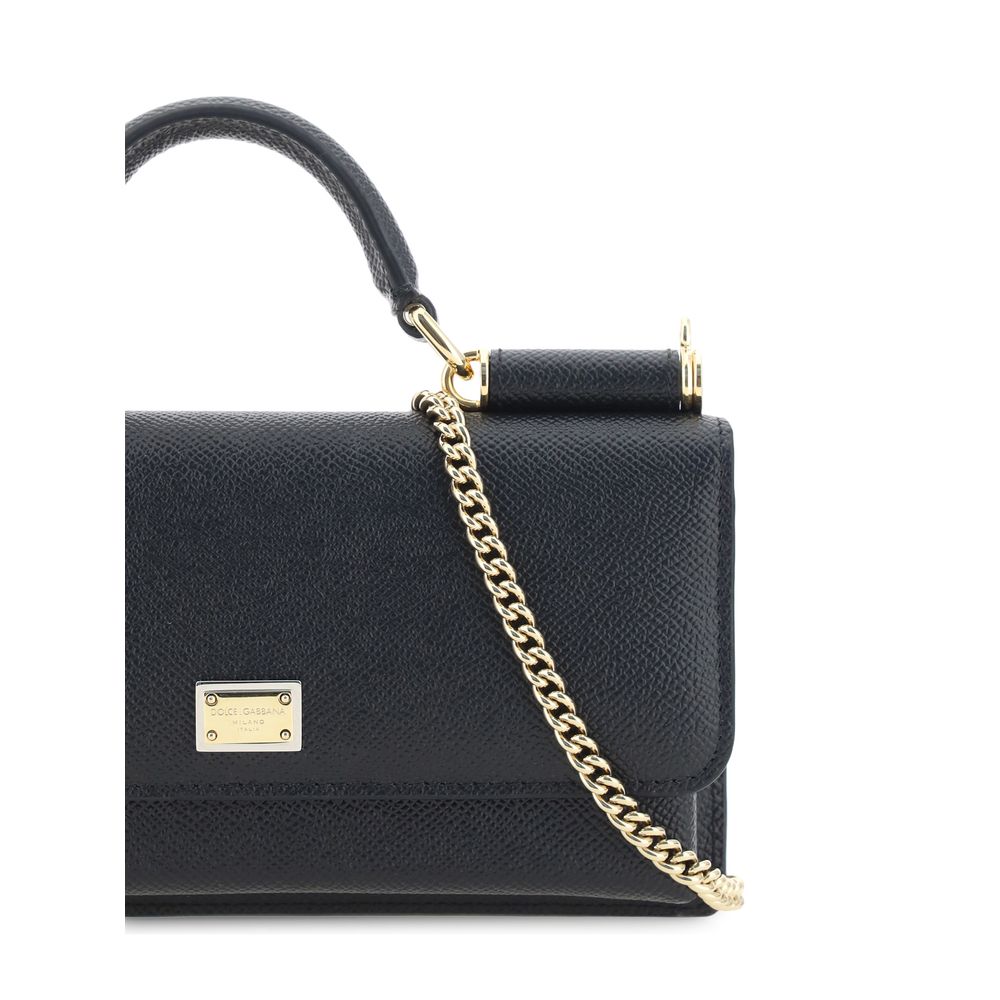 Black Calf Leather Bos Taurus Shoulder Bag