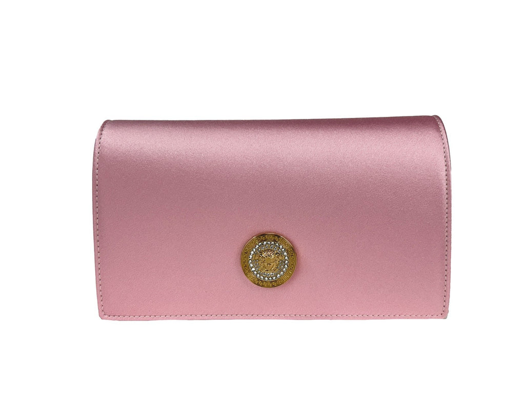 Versace Medusa Crystal Mini Chain Crossbody Bag