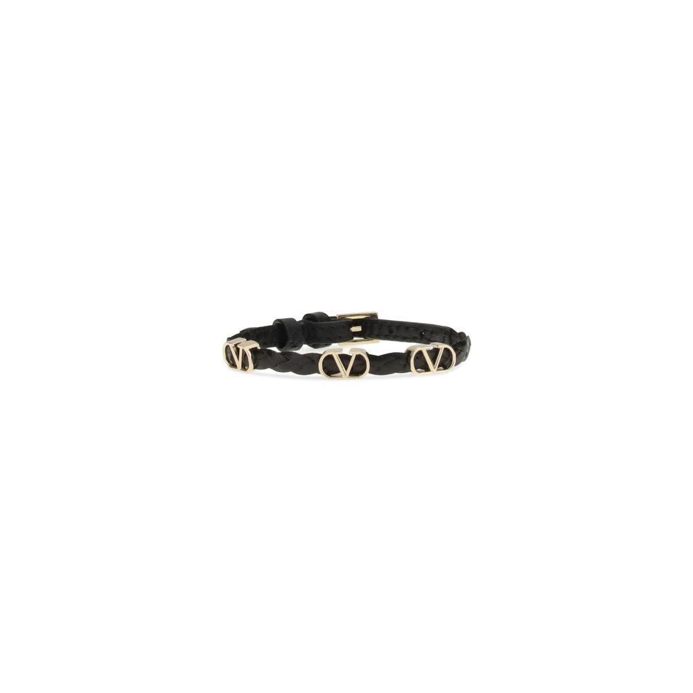 Black Calf Leather Bracelet