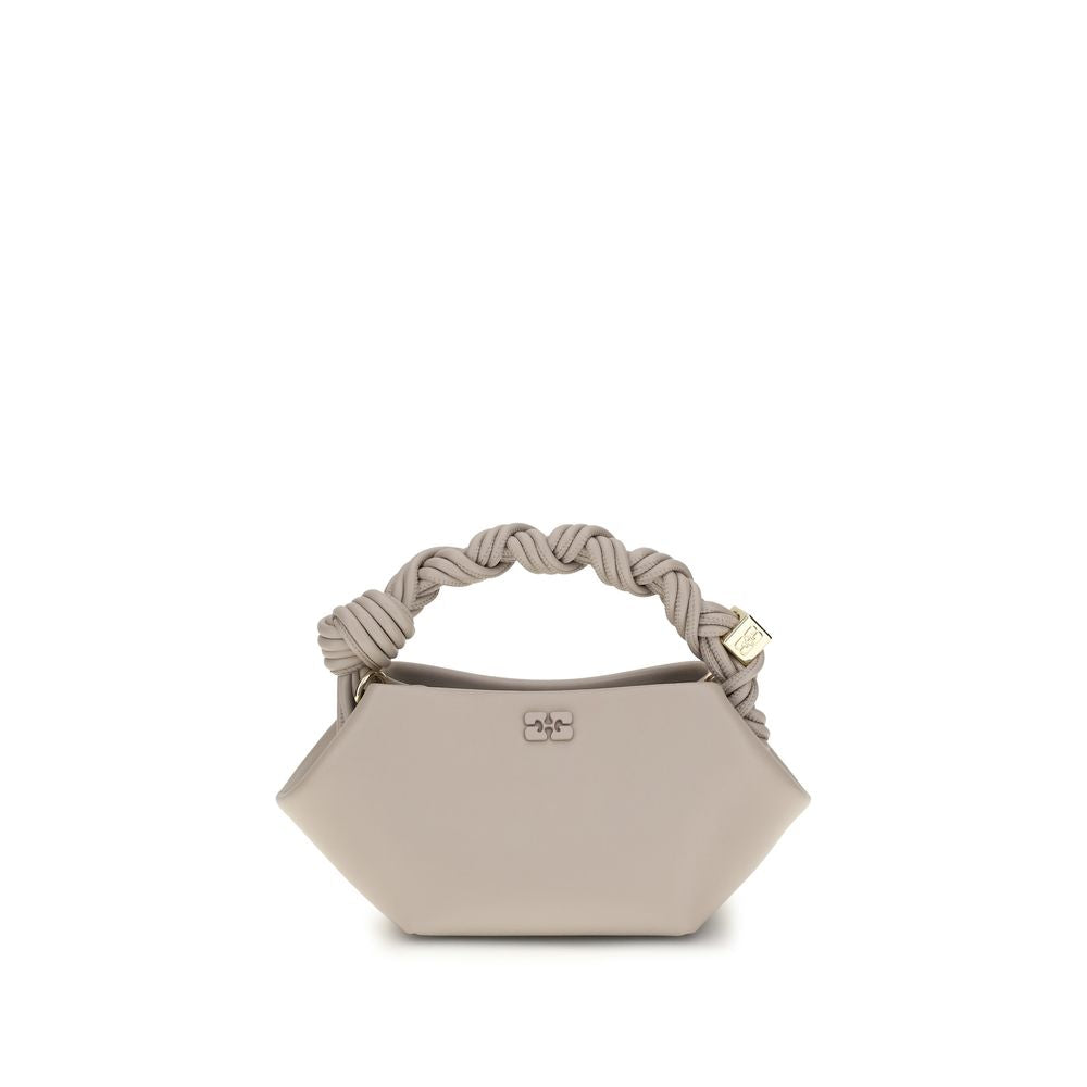 Gray Recycled Leather Handbag