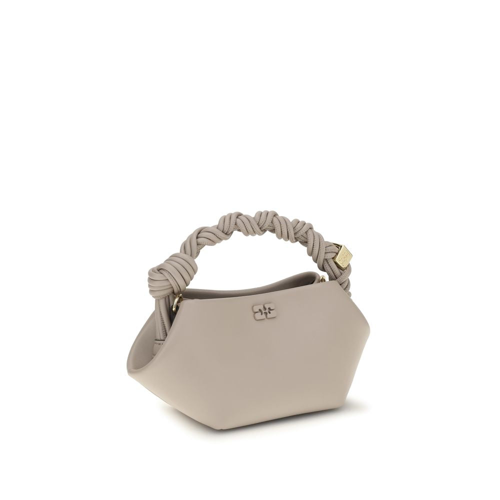 Gray Recycled Leather Handbag