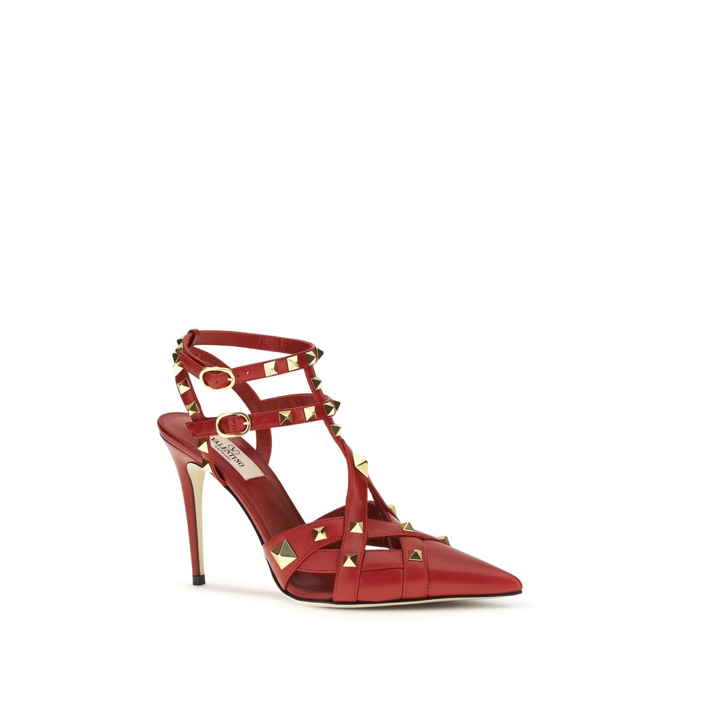 Multicolor Goatskin High Heel Pumps