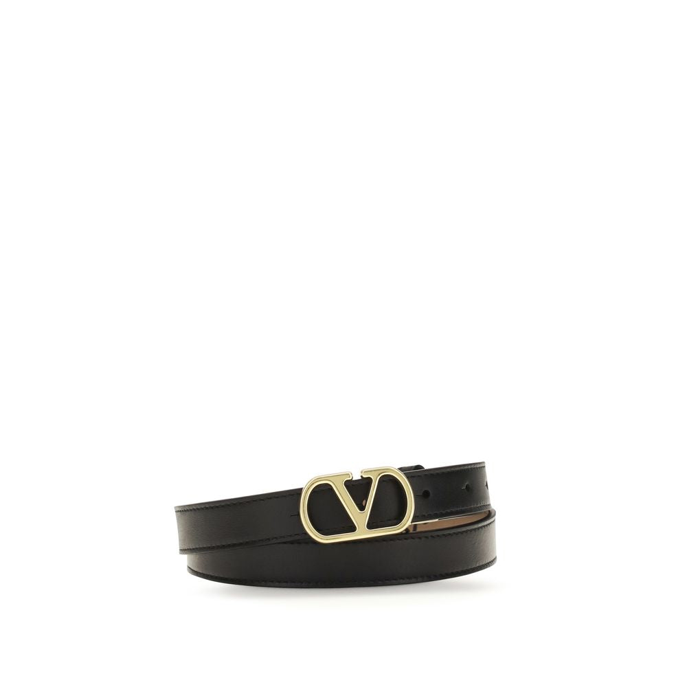 Black Calf Leather Regular Belt