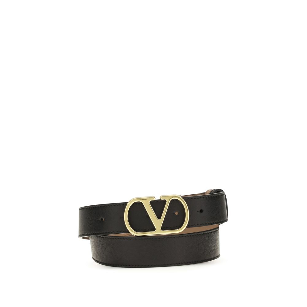 Black Calf Leather Regular Belt