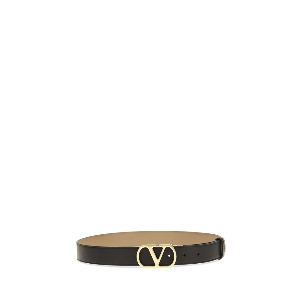 Black Calf Leather Regular Belt