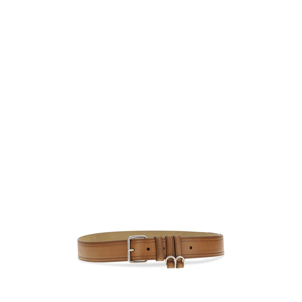 Brown Calf Leather Regular Belt