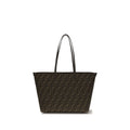 Brown Polyester Shoulder Bag
