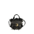 Black Calf Leather Bos Taurus Shoulder Bag