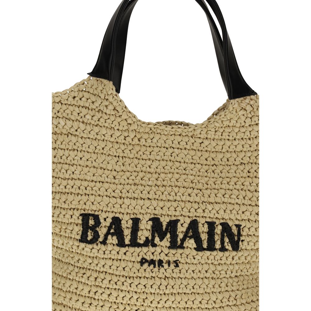 Balmain Crochet Tote Bag