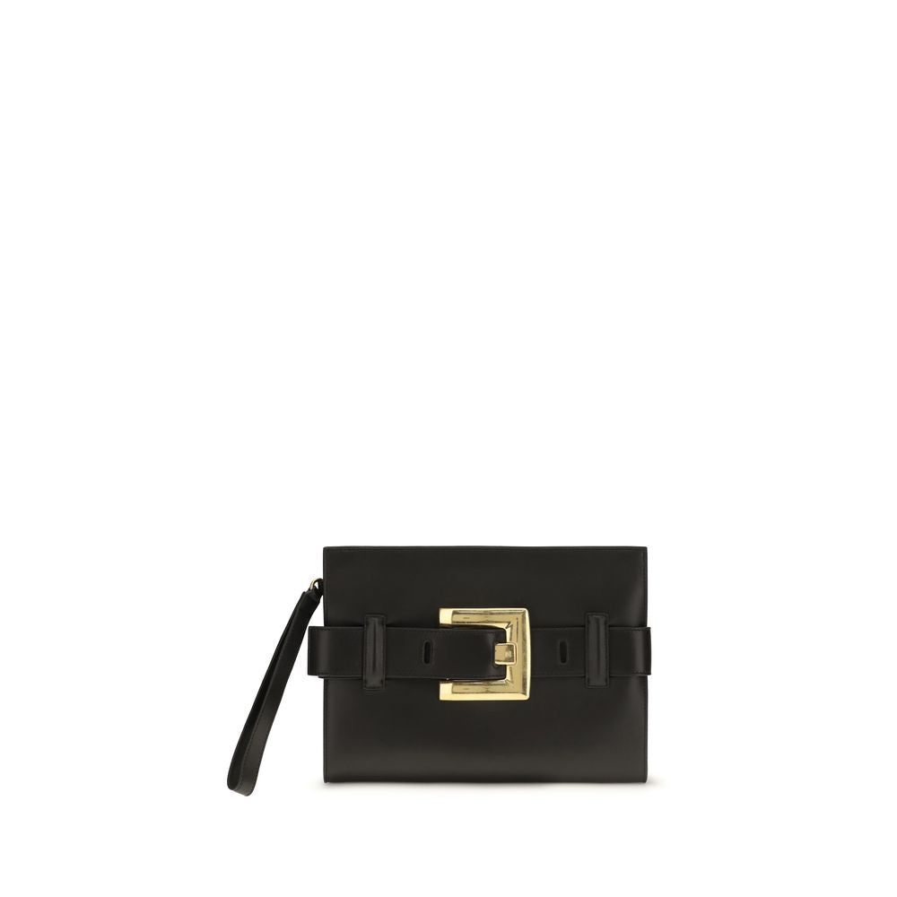 Black Lamb Ovis Aries Aries Clutch Bag