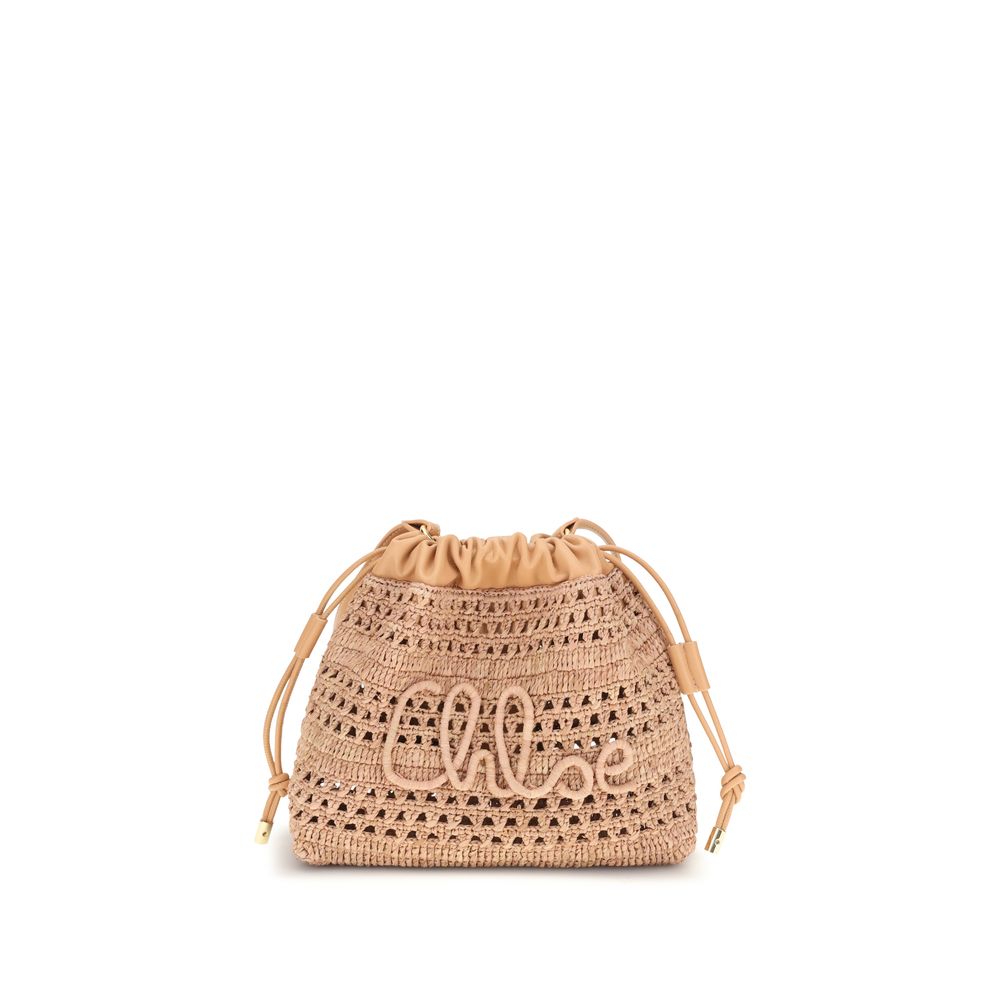 Chloé Raffia Shoulder Bag