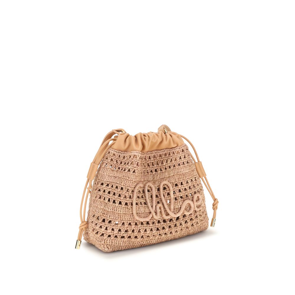 Chloé Raffia Shoulder Bag