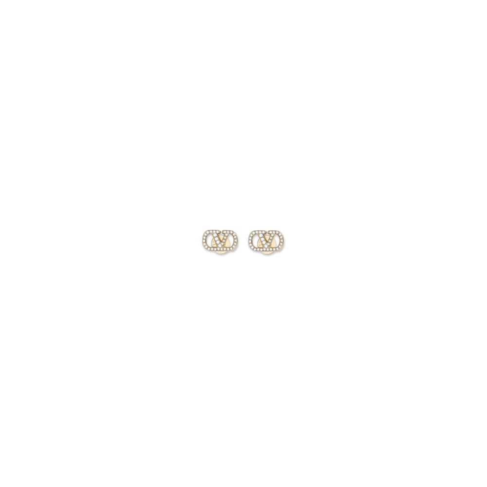 Gold Brass Earrings